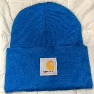 Blue Carhartt beanie